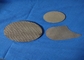 ISO Aisi 304 75 δίσκοι φίλτρων πλέγματος ανοξείδωτου μικρού χωρίς φιλτράρισμα ακρών