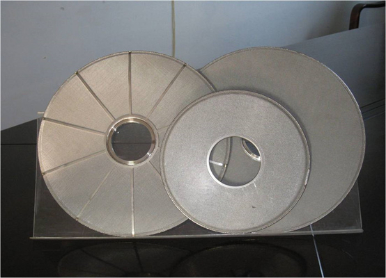 Διασπασμένη δομή Dia 100mm δίσκος φίλτρων πλέγματος καλωδίων ανοξείδωτο 0,5 μικρών