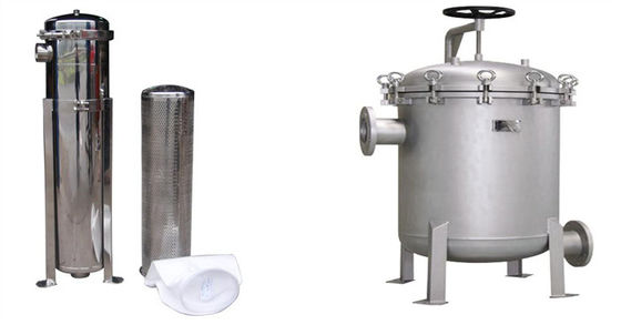 4&quot; SS Bag Filter Unit Industry Liquid Filtration